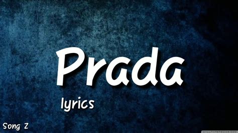 prada song original|prada song meaning.